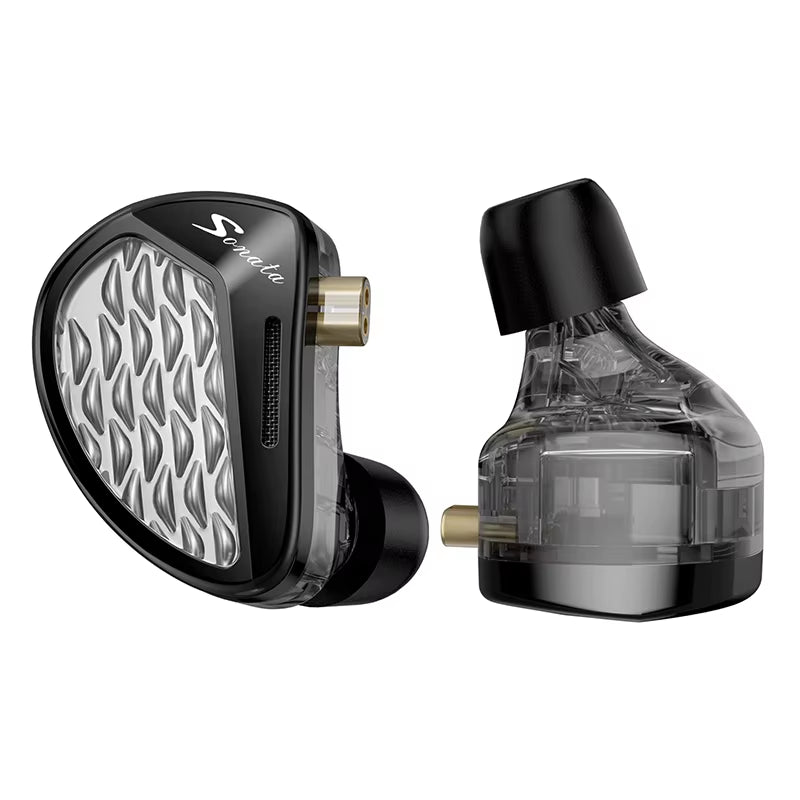 Sonata 14BA 28 Unit Balanced Armature Drive in Ear Earphones Electronic Frequency Division Earbuds Hifi Monitoring Headphones